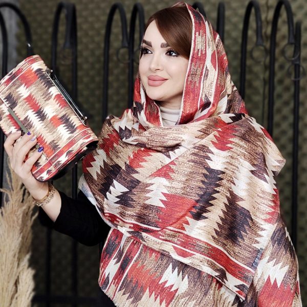 3570021618-03-min ست شال و کیف دسته دار - مانتو پاتریس رشت