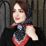 مینی اسکارف طرحدار - مانتو پاتریس رشت