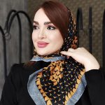 مینی اسکارف طرحدار - مانتو پاتریس رشت