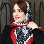 مینی اسکارف طرحدار - مانتو پاتریس رشت