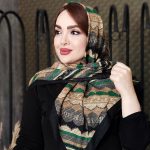 روسری نخی طرحدار - مانتو پاتریس رشت