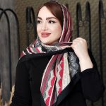روسری نخی طرحدار - مانتو پاتریس رشت