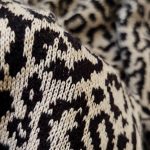 شال بافت پلنگی - مانتو پاتریس رشت