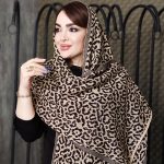 شال بافت پلنگی - مانتو پاتریس رشت