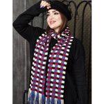 شال گردن بافت رنگی - مانتو پاتریس رشت