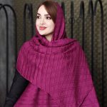 شال منگوله چوبی - مانتو پاتریس رشت