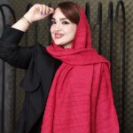 شال منگوله چوبی - مانتو پاتریس رشت