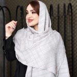 شال منگوله چوبی - مانتو پاتریس رشت