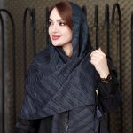 شال منگوله چوبی - مانتو پاتریس رشت