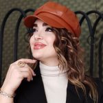 کلاه لبه دار چرم - مانتو پاتریس رشت