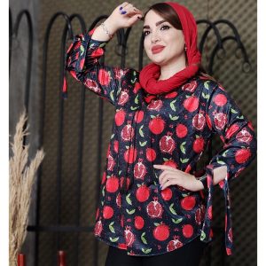 تونیک مخمل یلدایی انار - مانتو پاتریس رشت