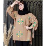 تونیک لینن گلدوزی - مانتو پاتریس رشت