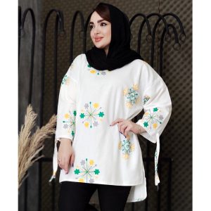 تونیک لینن گلدوزی - مانتو پاتریس رشت