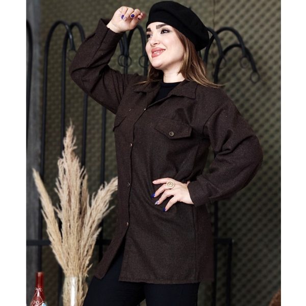 مانتو کجه جیب نما - مانتو پاتریس رشت