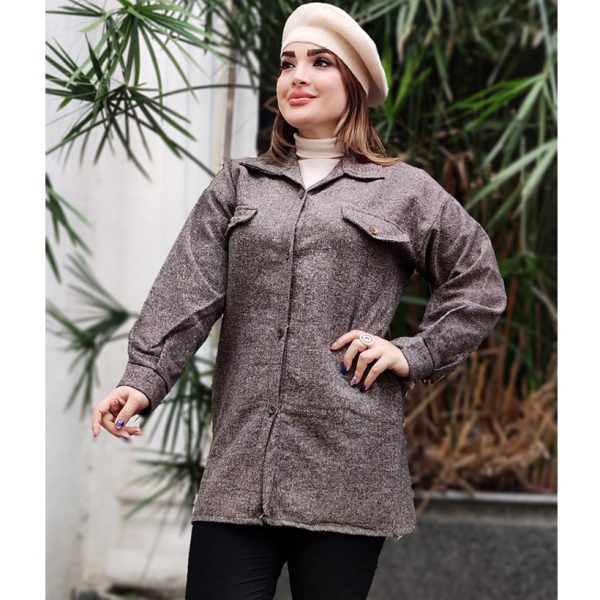 مانتو کجه جیب نما - مانتو پاتریس رشت