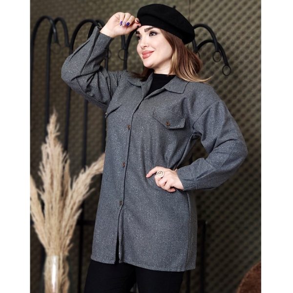 مانتو کجه جیب نما - مانتو پاتریس رشت