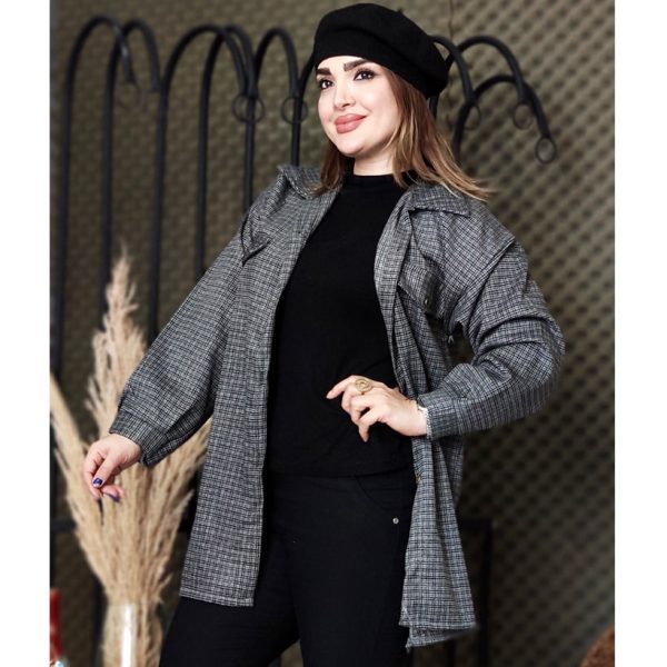 مانتو کجه جیب نما - مانتو پاتریس رشت