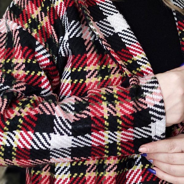 کت توییت طرحدار - مانتو پاتریس رشت