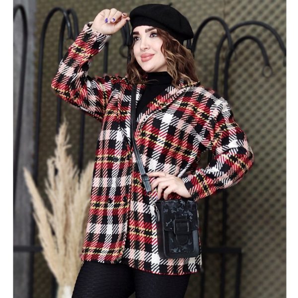 کت توییت طرحدار - مانتو پاتریس رشت