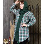مانتو چهارخونه دو جیب - مانتو پاتریس رشت