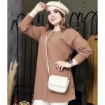 مانتو لینن بغل دکمه - مانتو پاتریس رشت