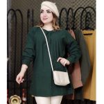 مانتو لینن بغل دکمه - مانتو پاتریس رشت