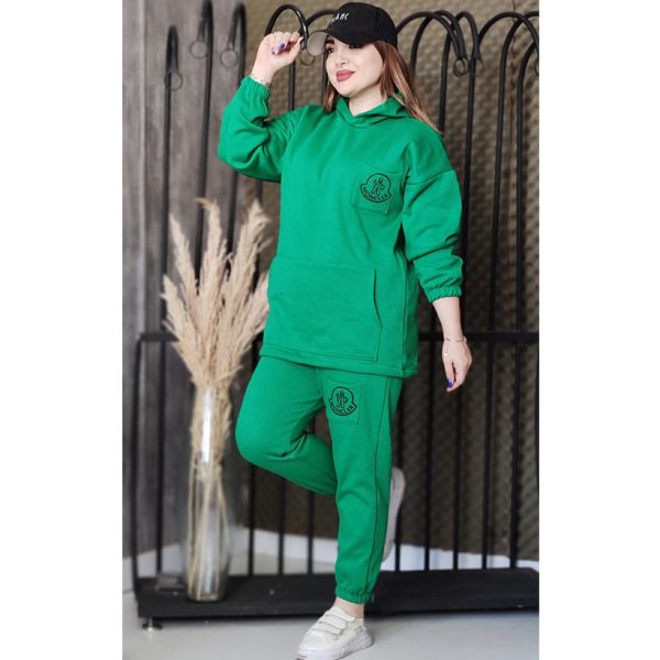 ست هودی شلوار دورس چاپی