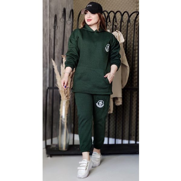 ست هودی شلوار دورس چاپی