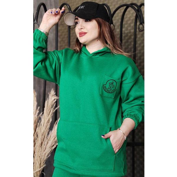 ست هودی شلوار دورس چاپی - مانتو پاتریس رشت