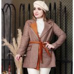 پالتو پیچازی یقه خز - مانتو پاتریس رشت