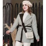 پالتو پیچازی یقه خز - مانتو پاتریس رشت