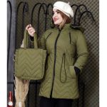 کاپشن امبردی کیف دار - مانتو پاتریس رشت