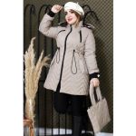 کاپشن امبردی کیف دار - مانتو پاتریس رشت