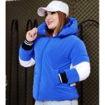 کاپشن نیم تنه دو رنگ - مانتو پاتریس رشت