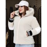 کاپشن نیم تنه دو رنگ - مانتو پاتریس رشت