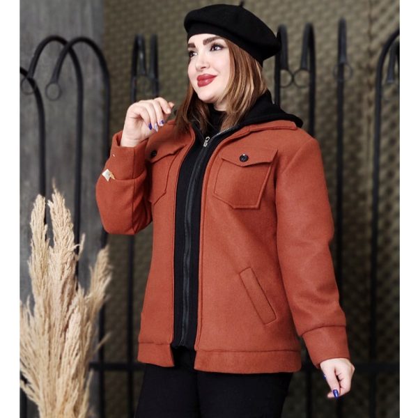 پالتو فوتر کلاه دورس - مانتو پاتریس رشت