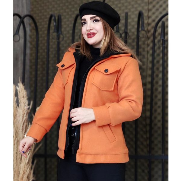 پالتو فوتر کلاه دورس - مانتو پاتریس رشت