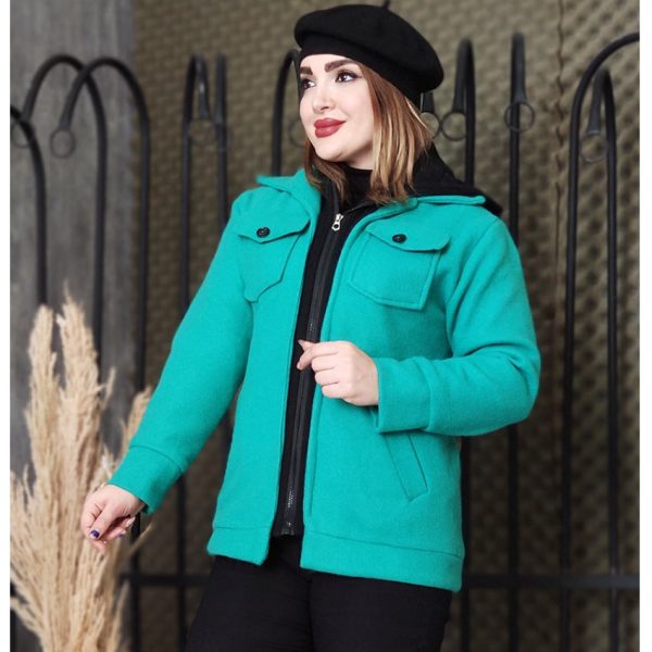 پالتو فوتر کلاه دورس - مانتو پاتریس رشت