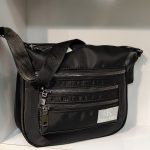 کیف دوشی سه زیپ مشکی - مانتو پاتریس رشت