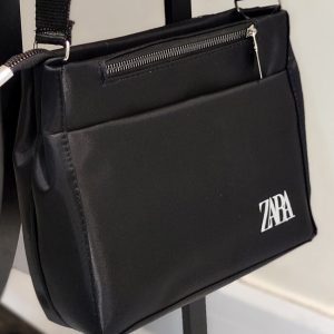 کیف دوشی مشکی زارا - مانتو پاتریس رشت