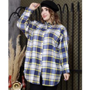 مانتو موهر پانچ چهارخونه - مانتو پاتریس رشت