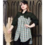 مانتو میکرو چهارخونه - مانتو پاتریس رشت