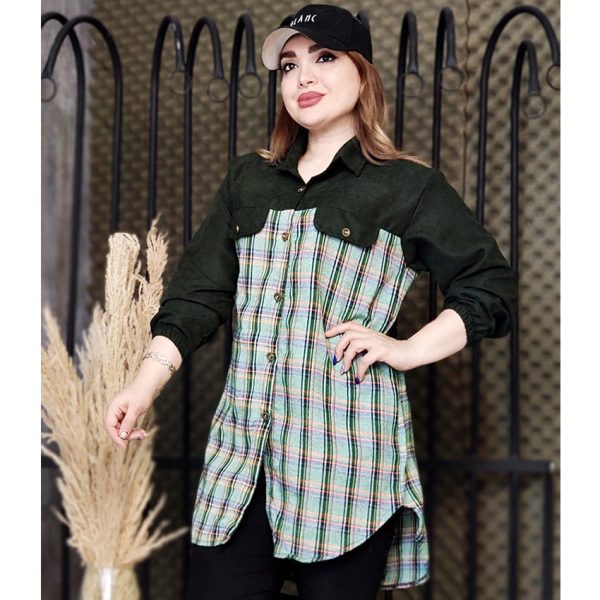 مانتو میکرو چهارخونه - مانتو پاتریس رشت