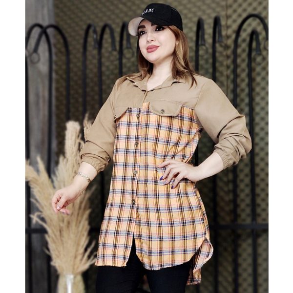 مانتو میکرو چهارخونه - مانتو پاتریس رشت