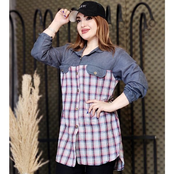 مانتو میکرو چهارخونه - مانتو پاتریس رشت