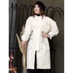 بارانی کتان زارا بلند - مانتو پاتریس رشت