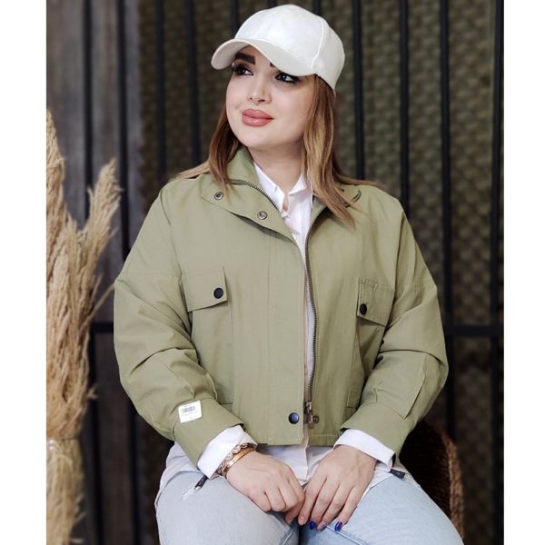 کت کراپ کتان - مانتو پاتریس رشت