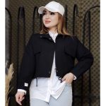 کت کراپ کتان - مانتو پاتریس رشت