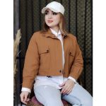 کت کراپ کتان - مانتو پاتریس رشت
