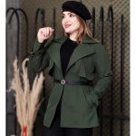 بارانی کوتاه دو ژیله - مانتو پاتریس رشت